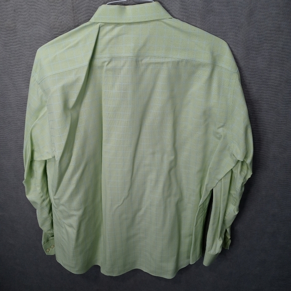 Egara men's long sleeve button front green Egyptia - Picture 4 of 5